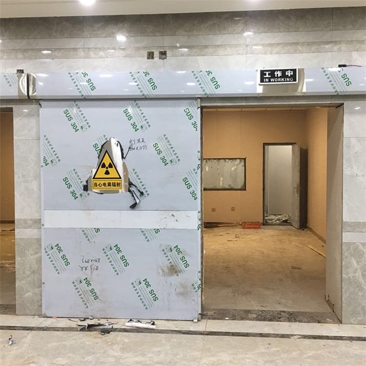 开封双扇电动防护铅门